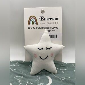 Emerson and Friends Stargazer Bamboo lovey NWT